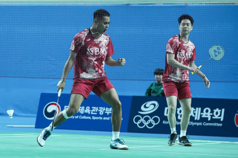 Kevin/Rahmat Awali Korea Masters dengan Kemenangan - Image