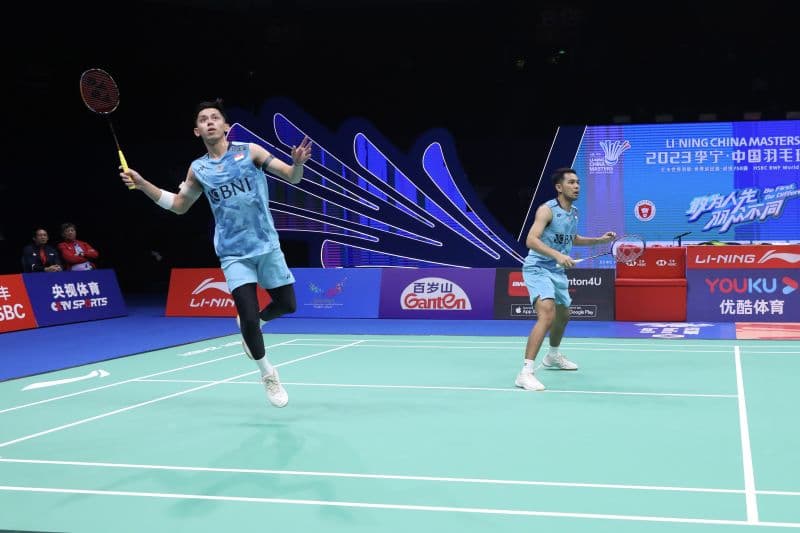 Lalui Laga Ketat, FaJri Tembus Babak 16 Besar China Masters 2023 - Image