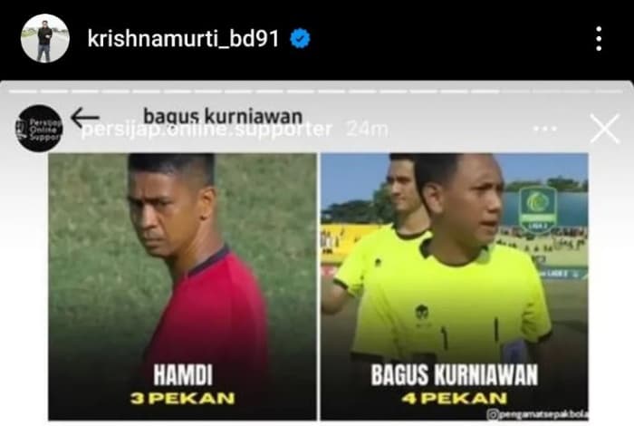 Gawat, Mantan Wakil Ketua Satgas Anti Mafia Bola Krishna Murti Sebut Adanya Mafia di Liga 2 - Image