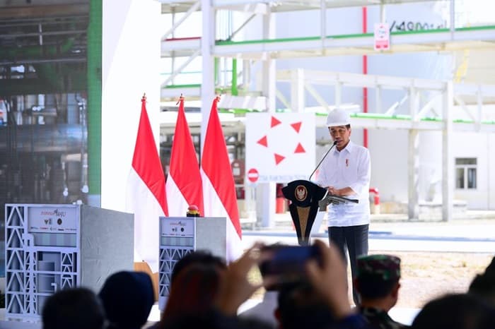 Diresmikan Hari ini, Presiden Harap Pabrik Amonium Nitrat di Bontang Bisa Dorong Kemandirian Pangan - Image