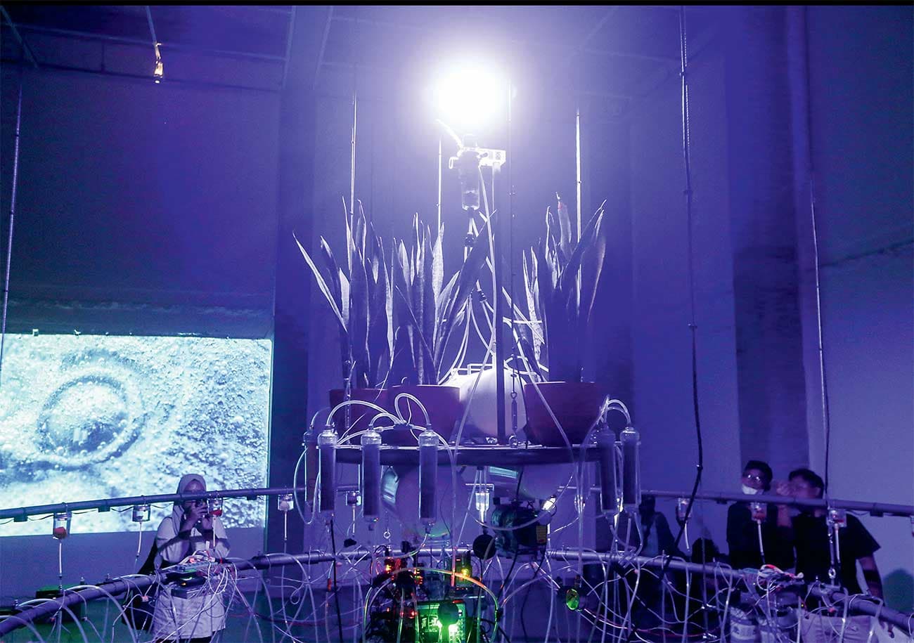 Pameran O di Galeri ROH Project Jakarta Refleksikan Koeksistensi Manusia-Alam - Image