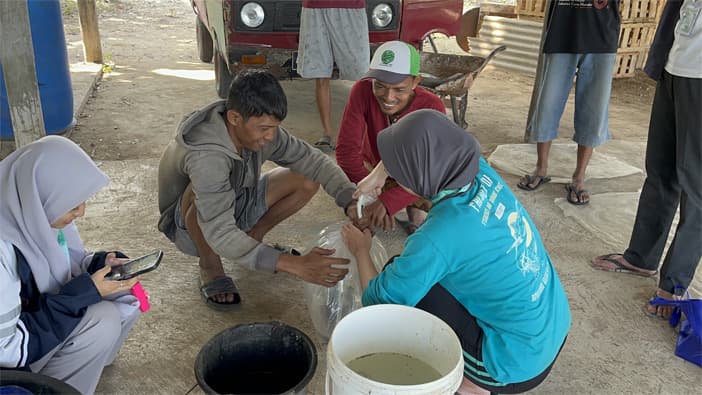 Gali Potensi Masyarakat, Undip Laksanakan KKN Dorong Pembudidaya Ikan Lele Manfaatkan Sistem Budikdamber di Karanganyar - Image