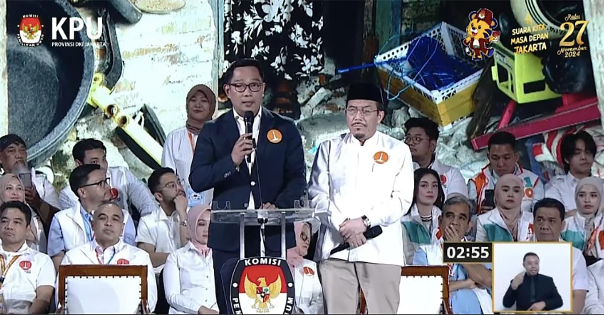 RK-Suswono Hadirkan Warga Cilincing yang Hidup di Rumah Tak Layak, Tunjukkan Jakarta Selama Ini Ada Ketidakadilan - Image