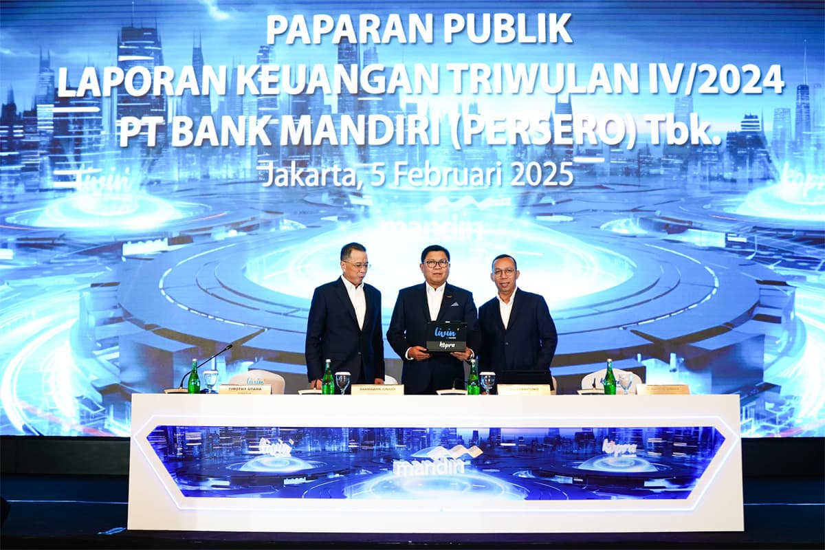 Bank Mandiri Perkuat Ekosistem Wholesale dan Ekspansi Kredit Berkelanjutan di Tahun 2024 - Image