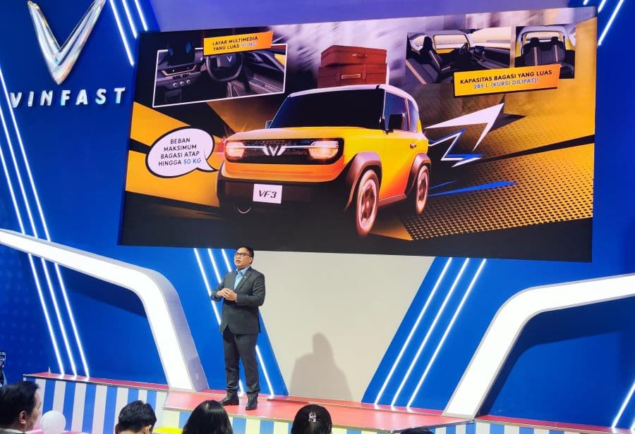 VinFast Resmi Luncurkan Mini-SUV VF 3 di Indonesia, Ditawarkan mulai Rp 227.650.000    - Image