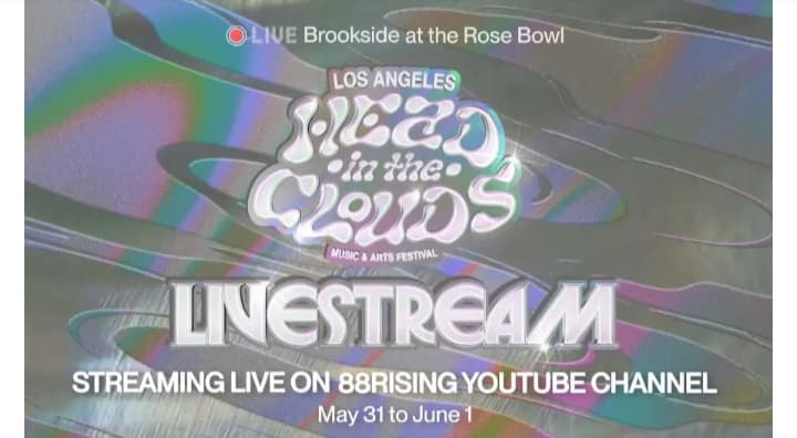 Ada G-Dragon hingga Rich Brian, 88rising Akan Siarkan Langsung Head In The Clouds 2025 - Image