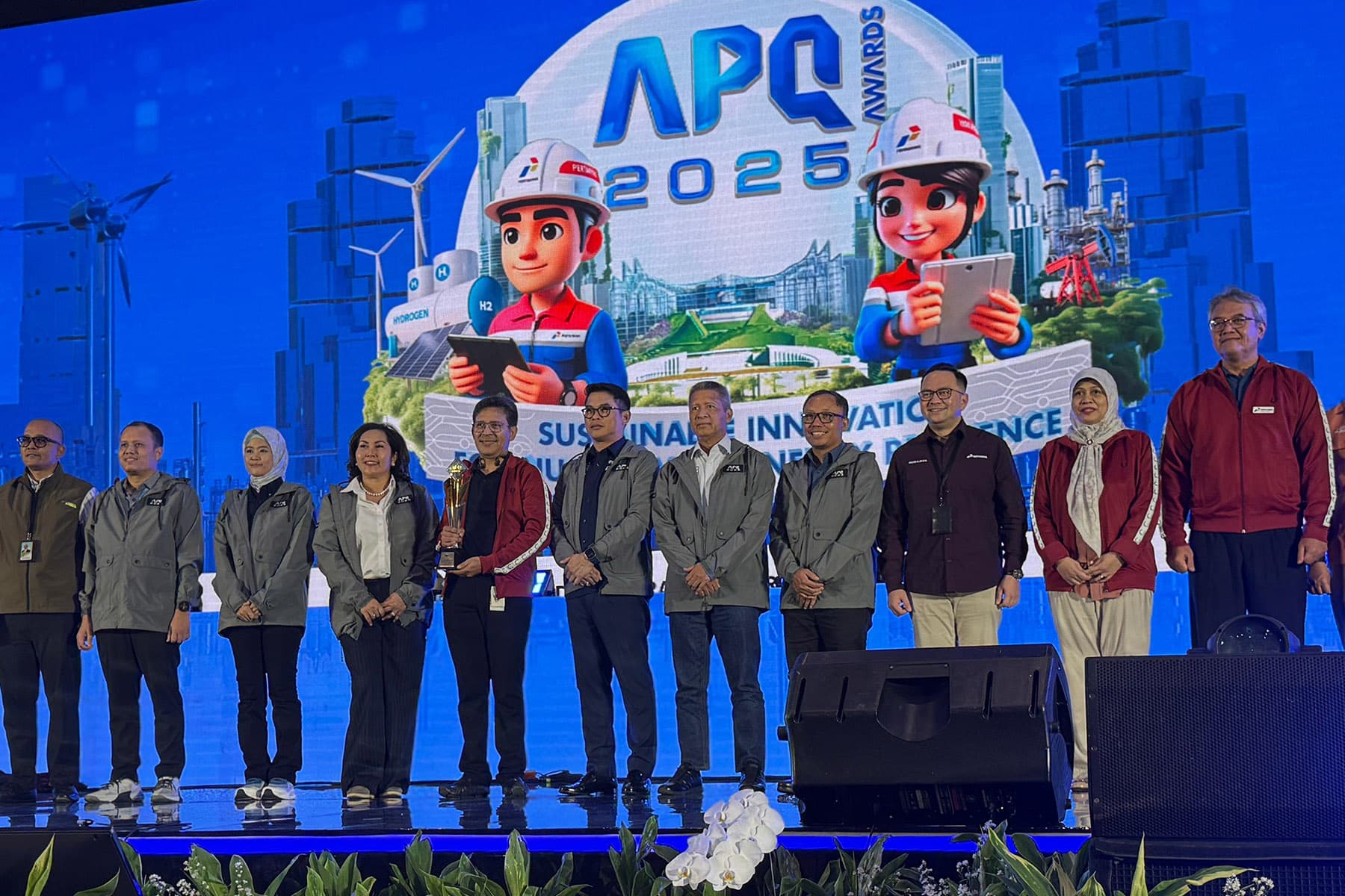 Fokus Dampak Sustainabilitas Lingkungan dan Masyarakat, Inisiatif Keberlanjutan Patra Jasa Raih Penghargaan di Ajang APQ Awards 2025 - Image