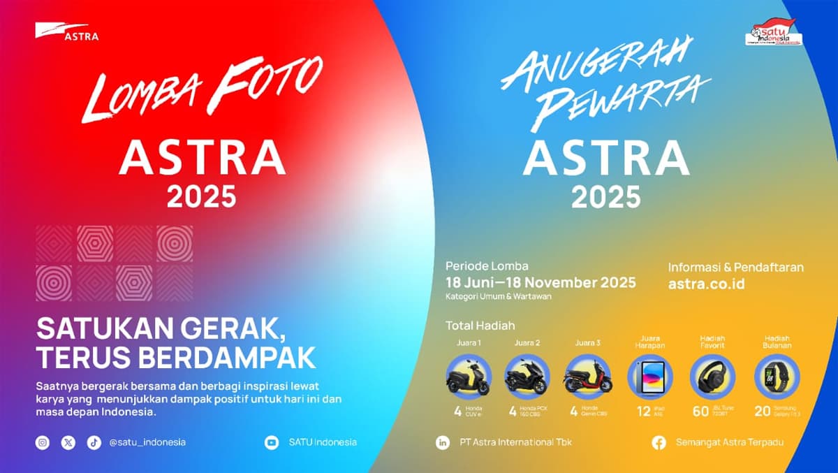  Lomba Foto Astra & Anugerah Pewarta Astra 2025 Resmi Dibuka - Image