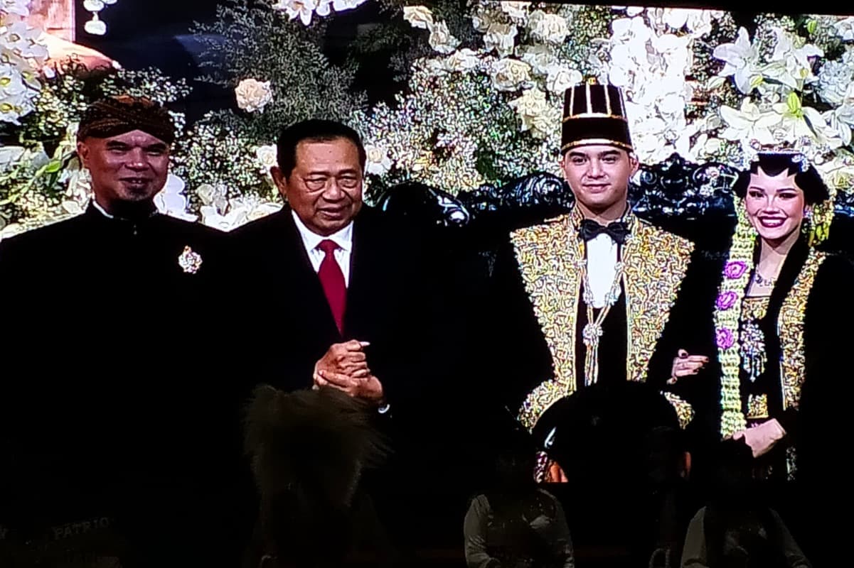 Presiden ke-6 RI SBY Hadir ke Acara Ngunduh Mantu Al Ghazali dan Alyssa Daguise - Image