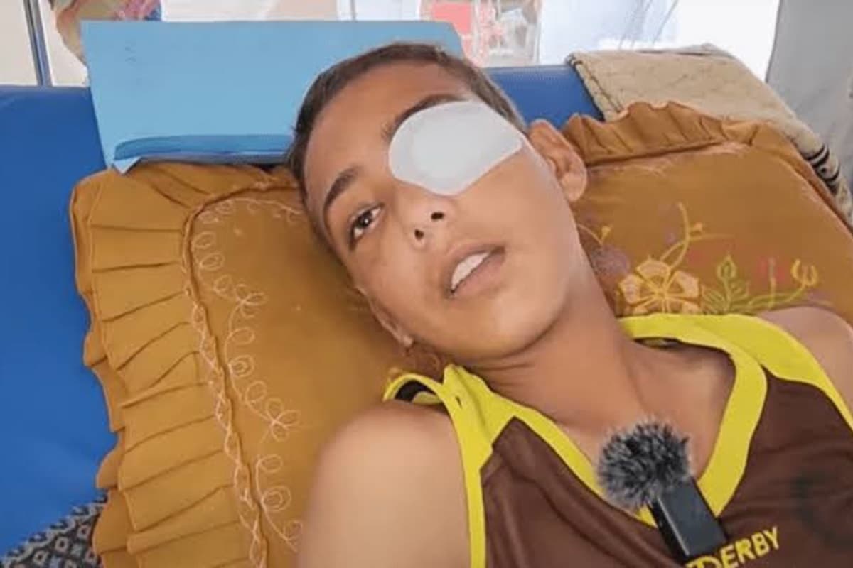 Remaja Palestina Ditembak di Mata saat Cari Makanan, Krisis Kelaparan Gaza Kian Mematikan - Image