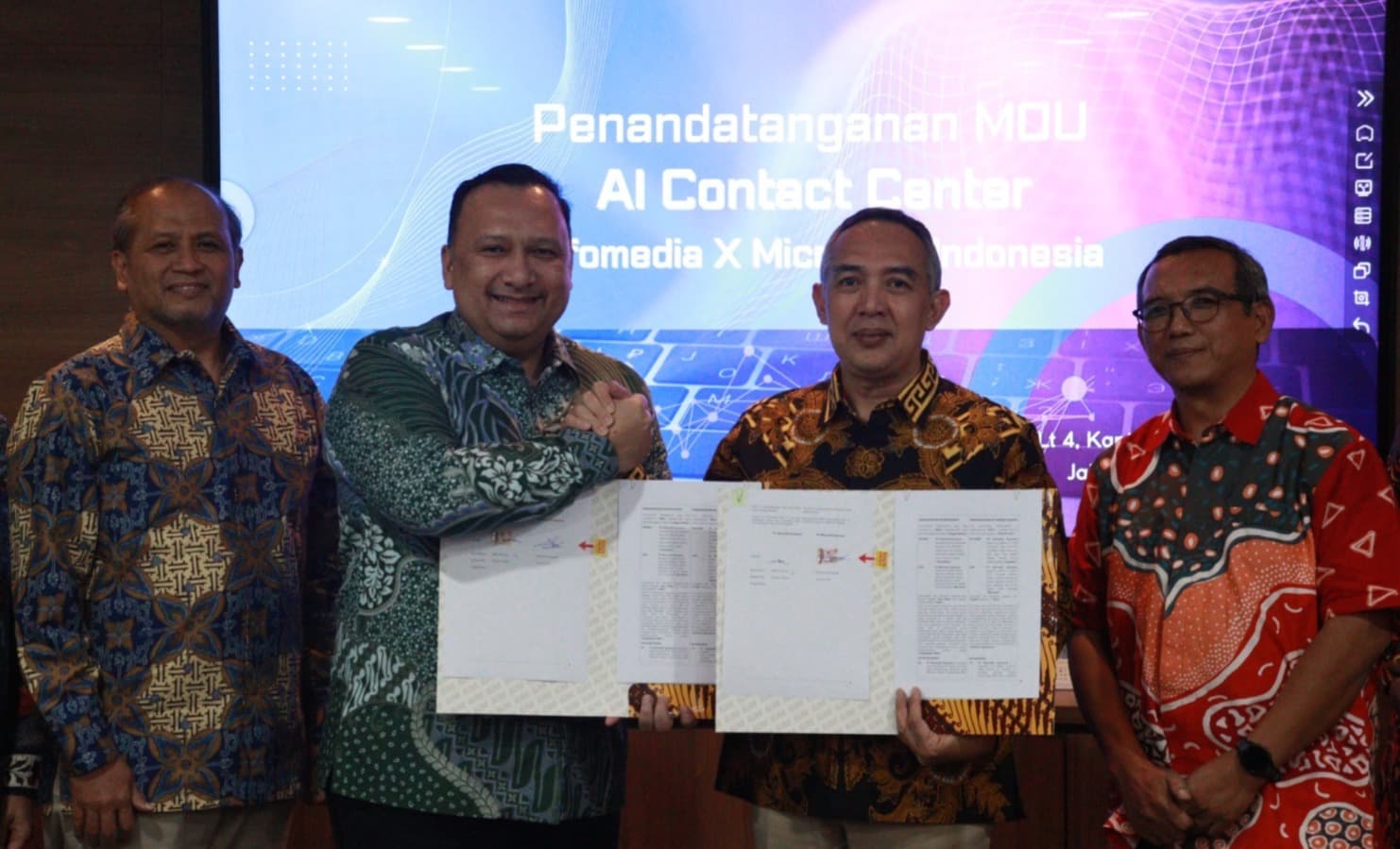 Infomedia Gandeng Global Partner Perkuat Layanan Contact Center berbasis AI - Image