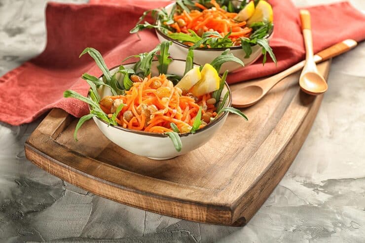 Bikin Kulit Glowing Tanpa Skincare Mahal, Cobain Carrot Ribbon Salad Ini! - Image