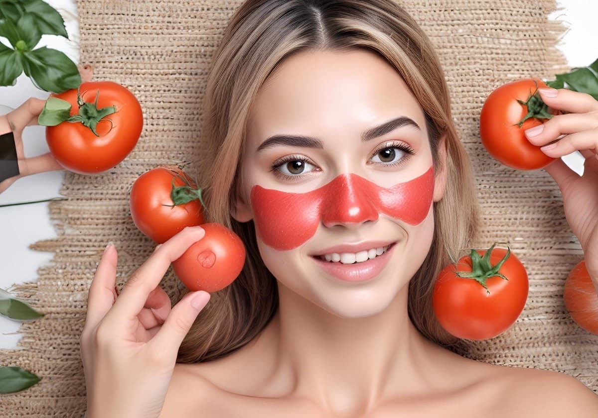 9 Manfaat Masker Tomat untuk Perawatan Wajah, Bisa Kurangi Tanda Penuaan - Image