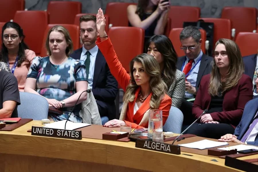 AS Ajukan Veto Keenam di Dewan Keamanan PBB, Desakan Gencatan Senjata di Gaza Gagal Lagi - Image