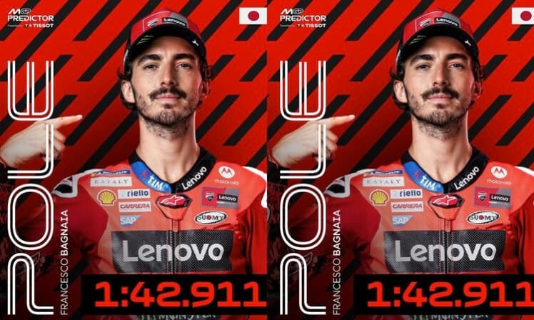 Hasil Kualifikasi MotoGP Jepang 2025, Francesco Bagnaia Sukses Rain Pole Position - Image