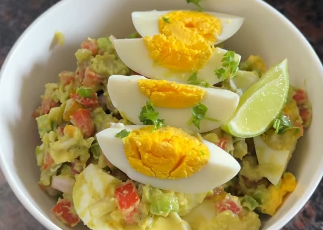 Resep Guacamole Egg Salad ala Chef Samy, Menu Sehat yang Segar dan Kaya Protein - Image