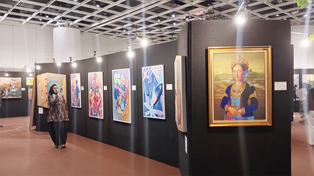 Tekankan Pentingnya Seni Tanpa AI, Pameran Lukisan Total Senilai Rp 2,5 M Dipajang di Ciputra Artpreneur - Image