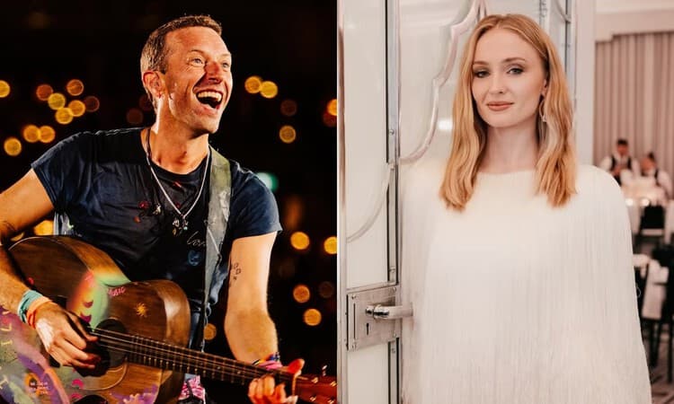 Aktris Game of Thrones Sophie Turner Digosipkan Jatuh Hati pada Vokalis Coldplay Chris Martin - Image