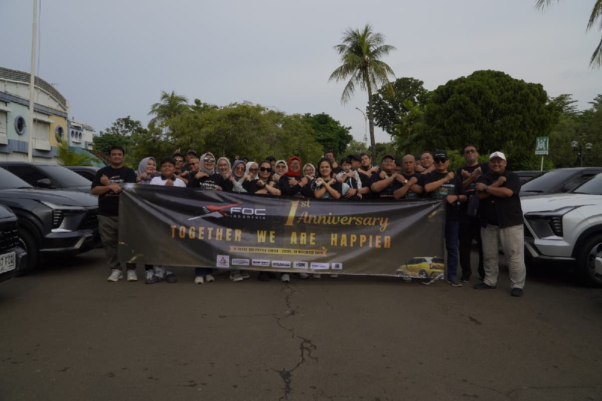 Komunitas XFOC Indonesia Rayakan Ulang Tahun Pertama, Tujuh Chapter Sudah Terbentuk - Image