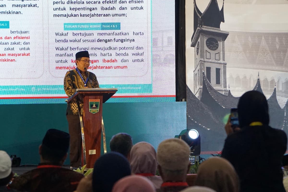 Konferensi Wakaf Internasional Digelar di Padang, Sumbar Didorong jadi Episentrum Wakaf Produktif Nasional - Image