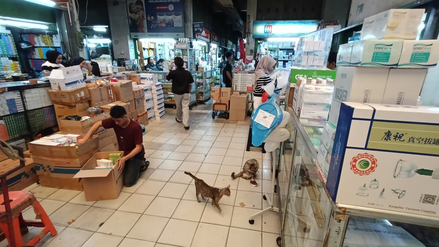 Aktivitas Perdagangan di Pasar Pramuka Berjalan Normal, Revitalisasi Pasar Dimulai Januari 2026 - Image