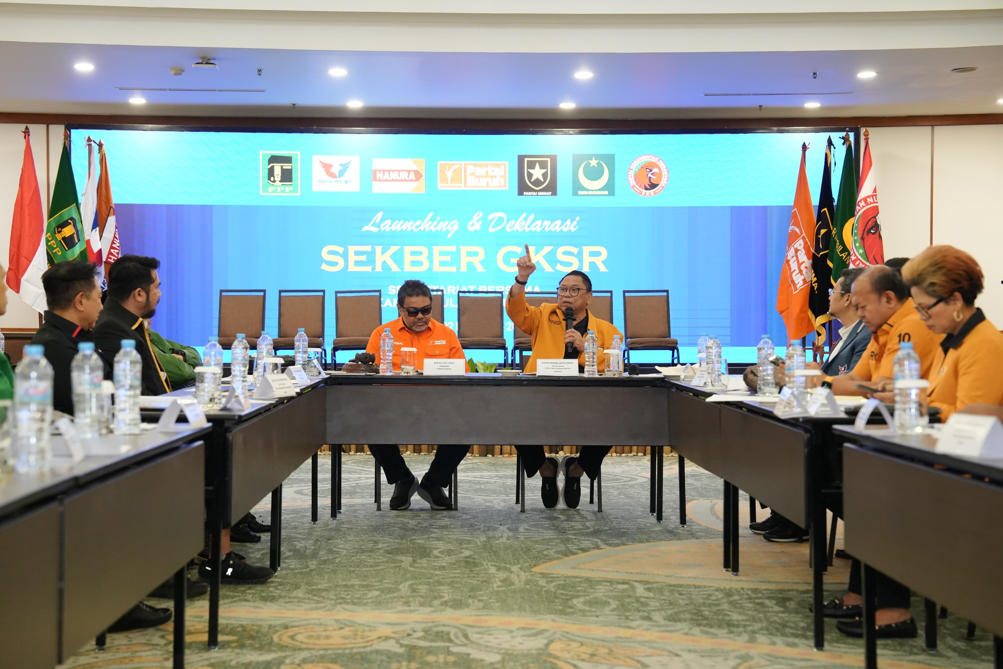 8 Partai Nonparlemen Bersatu, Kompak Tuntut Ambang Batas Parlemen Diturunkan Jadi 1 Persen - Image