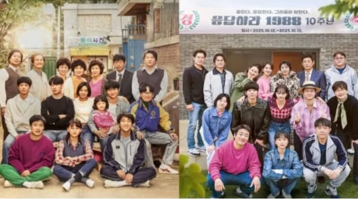 Merayakan Ulang Tahun ke-10 Drama Reply 1988, Park Bo Gum hingga Hyeri Remake Momen Istimewa - Image