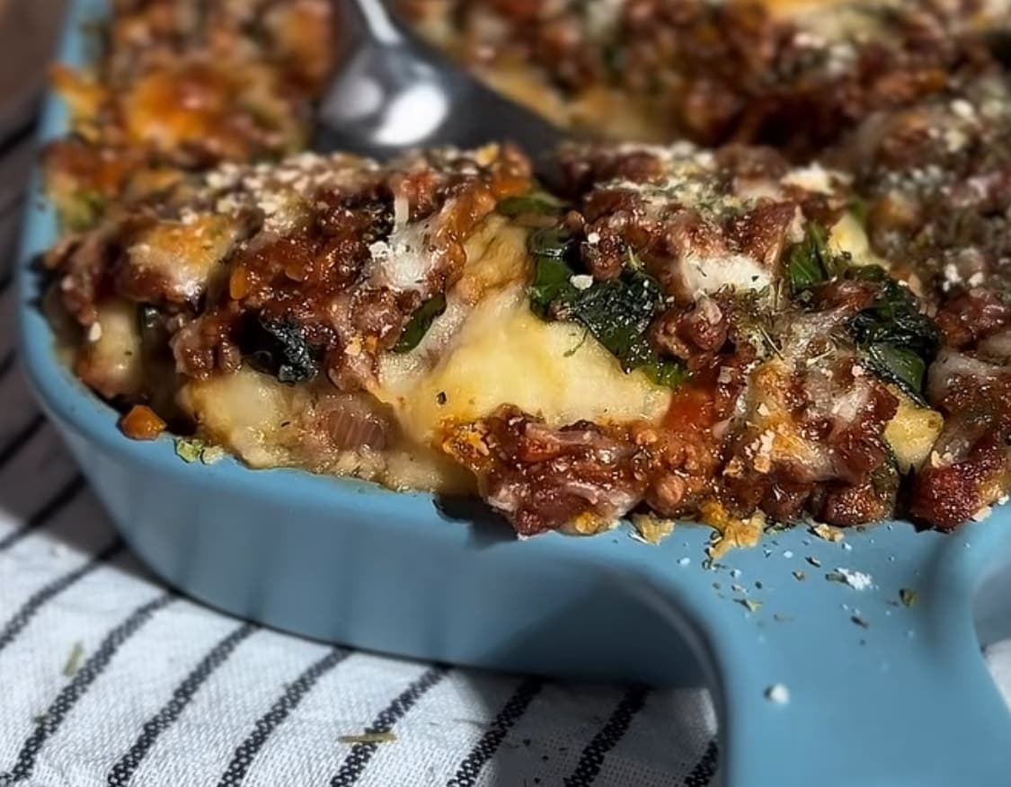 Resep Kentang Bayam Bolognese, Kombinasi Unik yang Ternyata Enak - Image