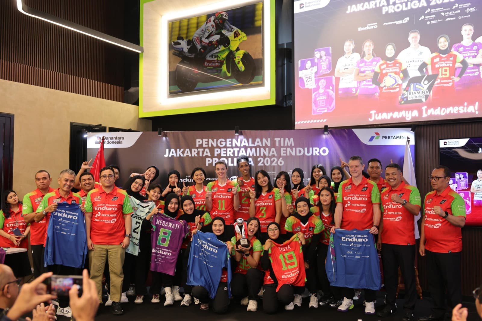 Ambisius Pertahankan Juara! Jakarta Pertamina Enduro Perkenalkan Skuad Proliga 2026, Megawati Hangestri Masih Gabung - Image
