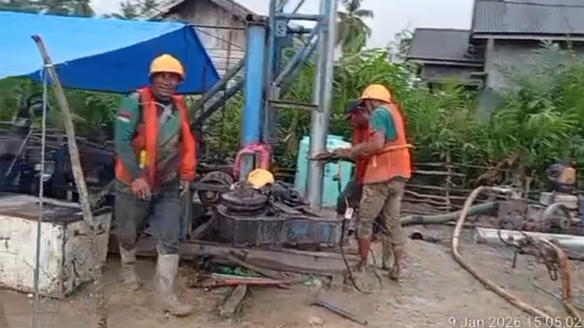 Pemerintah Percepat Akses Air Bersih Warga Aceh, Bakal Tambah 57 Titik Sumur Bor - Image