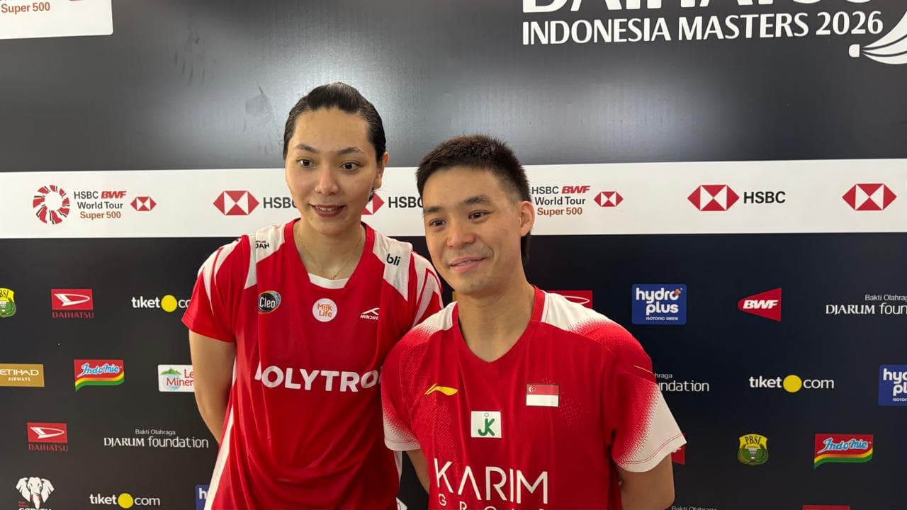 Gandeng Gloria Emanuelle Widjaja di Indonesia Masters 2026, Pemain Singapura Ini Berasa Wakili Merah Putih - Image