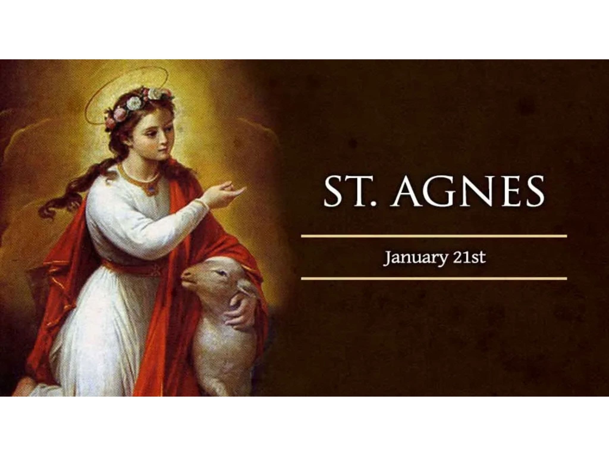 Mengenal Santa Agnes dari Roma (291-304): Perawan Suci yang Sangat Cantik dan Pelindung Para Korban Pelecehan Seksual - Image