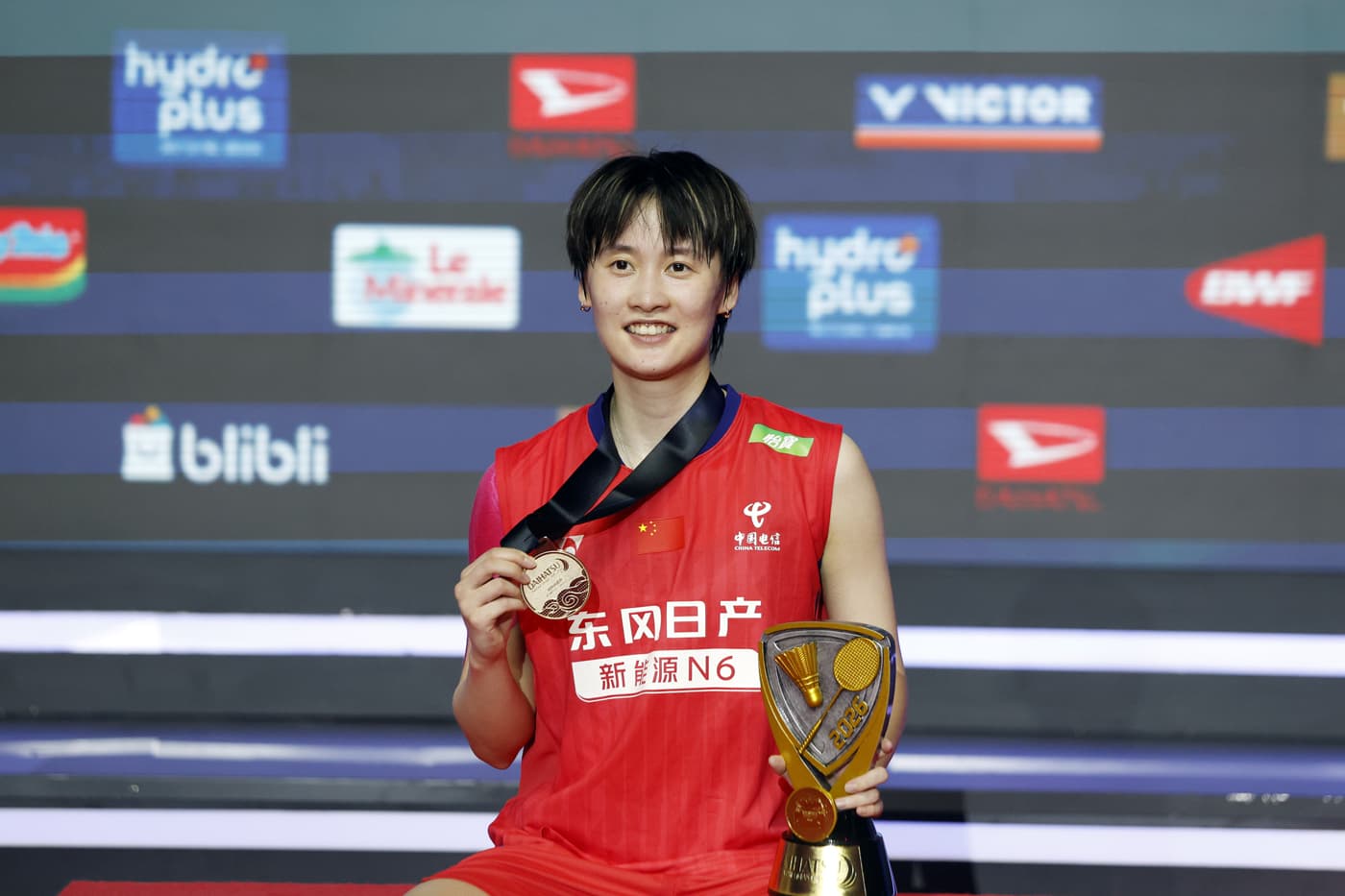 Kandaskan Atlet 19 Tahun di Final, Chen Yu Fei Sebut Indonesia Masters 2026 jadi Ajang Bagus untuk Pemain Muda - Image