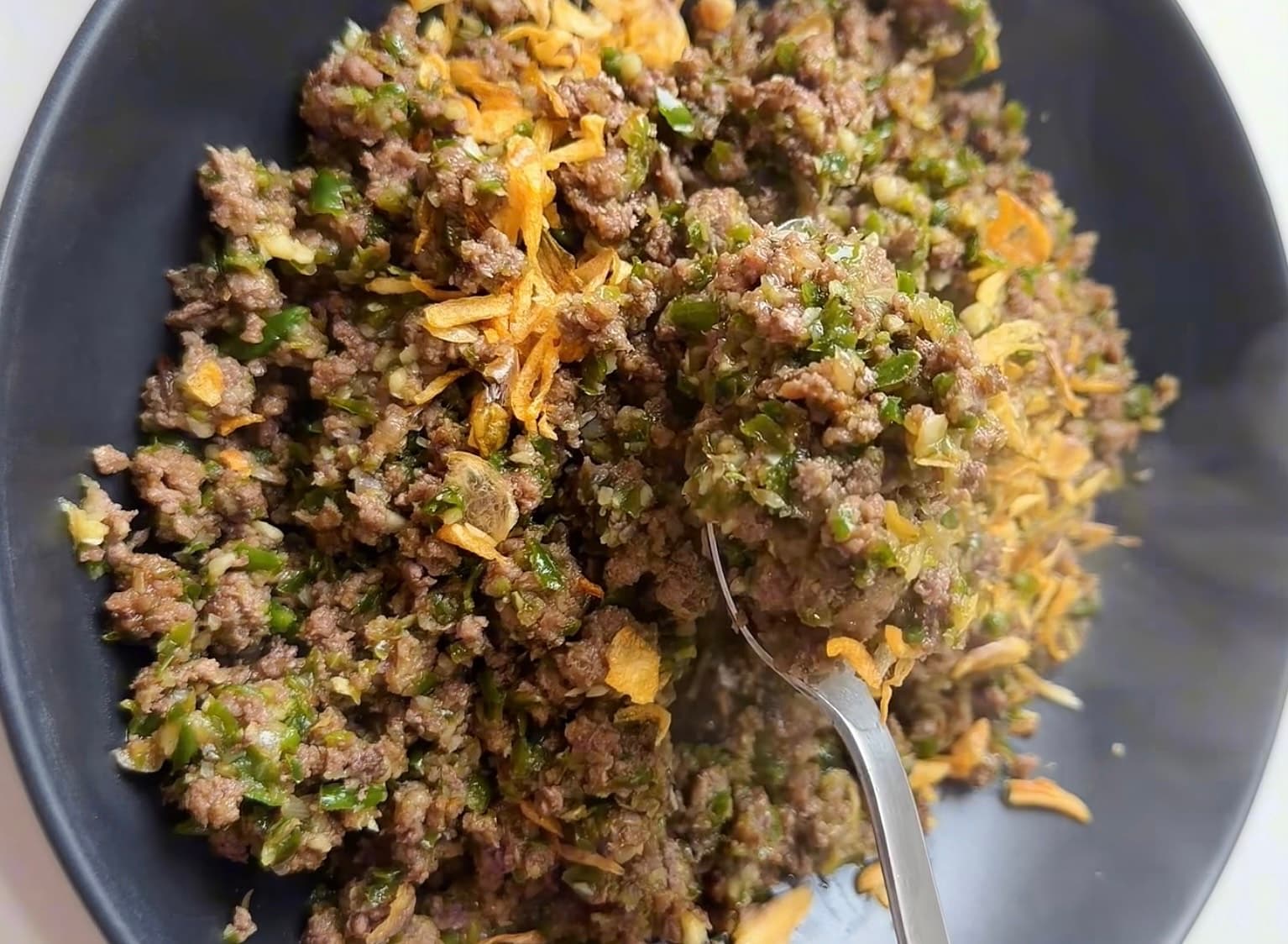 Resep Daging Cincang Cabe Ijo, Lauk Sederhana yang Bikin Nasi Putih Ludes - Image