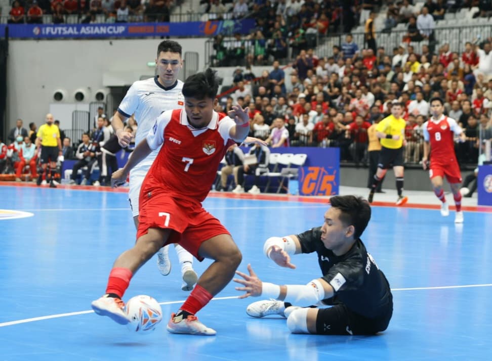 Update Klasemen Grup A Piala Asia Futsal: Nyaman di Puncak, Timnas Futsal Indonesia Kunci Tiket Perempat Final! - Image