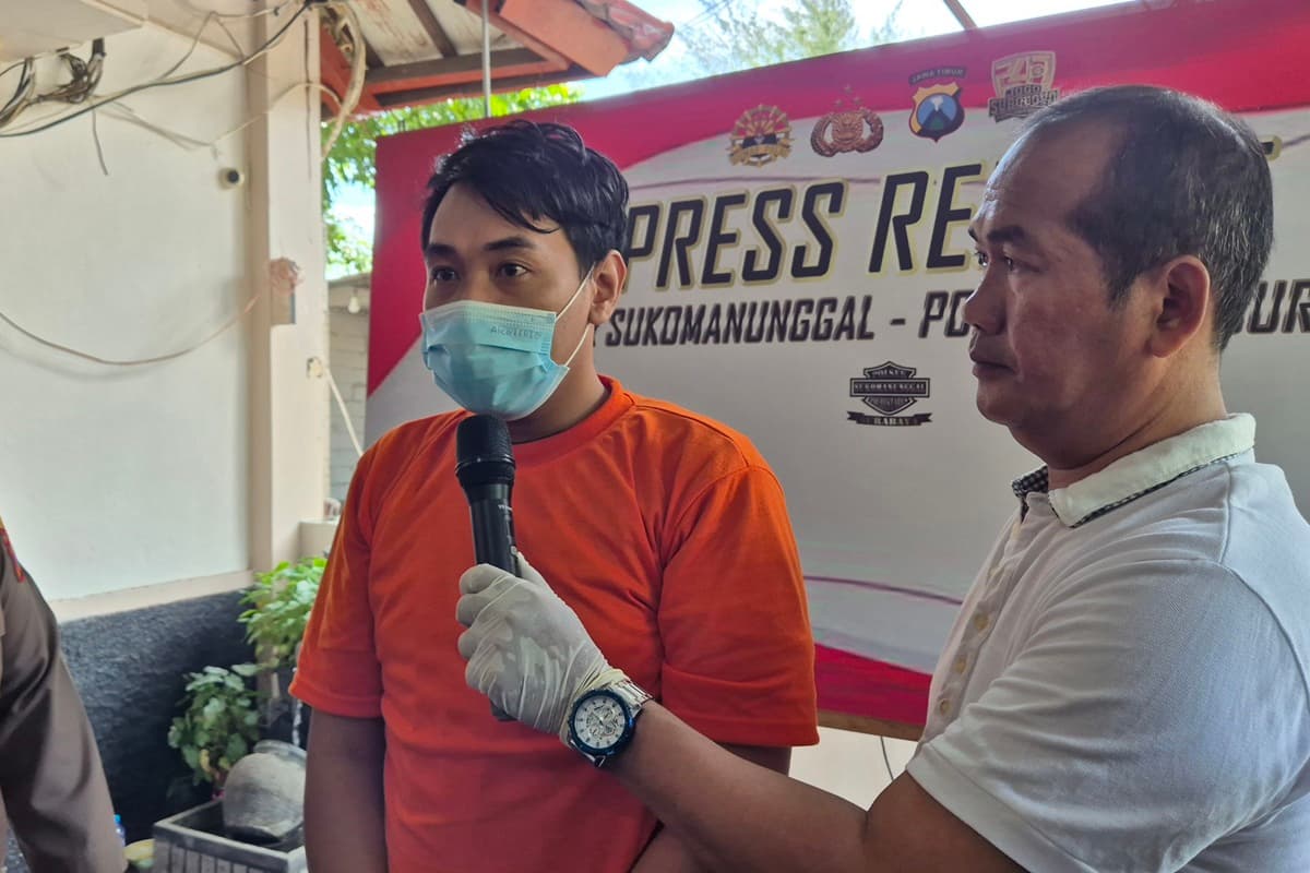 Tak Kapok! Residivis Narkoba Jambret Kalung Pengendara Perempuan di Sukomanunggal Surabaya - Image