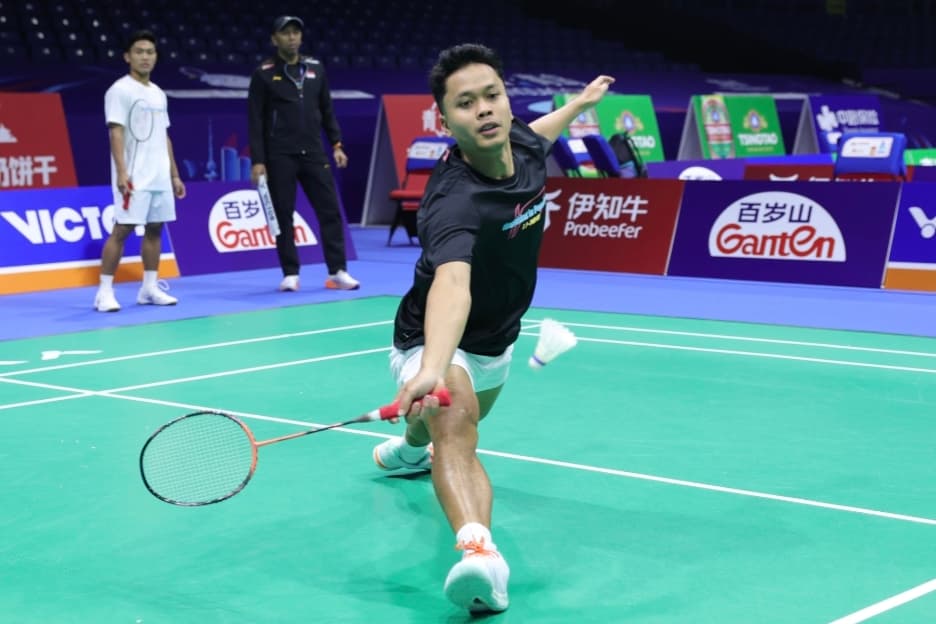 Didapuk Jadi Kapten Tim Beregu Putra di BATC, Anthony Ginting Tiru Cara Dewa Hendra! - Image