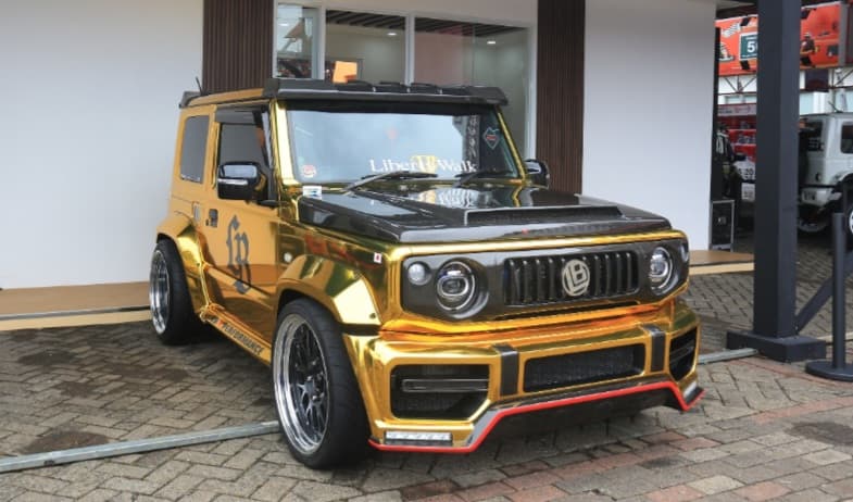 Suzuki Jimny Tak Sekedar Jadi Legenda, Tampil Beda di Ajang Modifikasi - Image