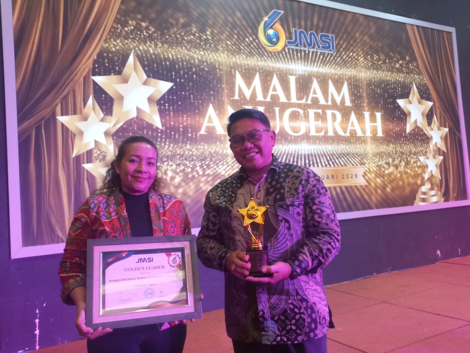 Golden Leader Award di HUT JMSI ke6 Jadi Ajang Apresiasi Pemimpin Inspiratif - Image