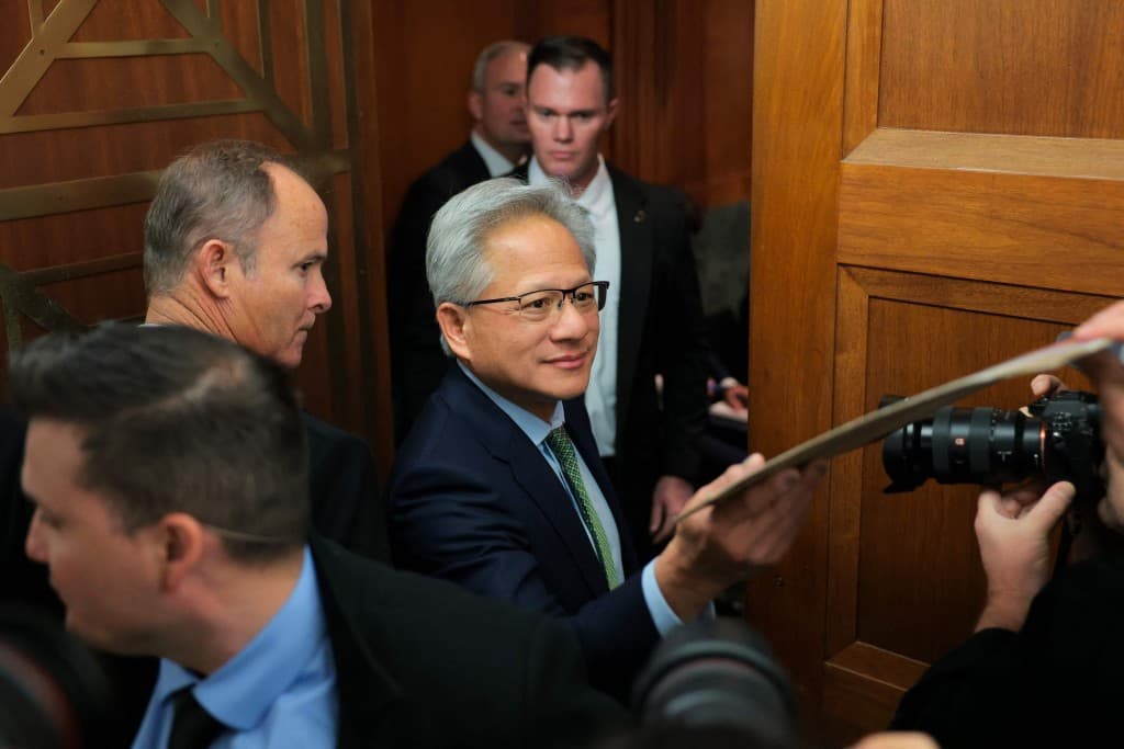 Jensen Huang Klaim Siapkan Chip yang Akan Mengejutkan Dunia, Nvidia Pacu Lompatan AI di GTC 2026 - Image