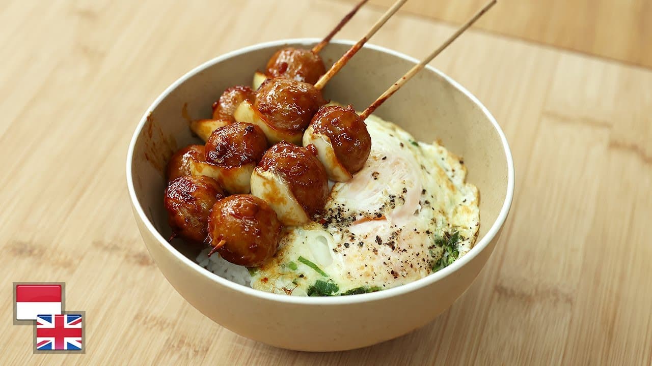 Resep Nasi Bakso Bakar Lezat dengan Bumbu Manis Gurih ala Devina Hermawan, Praktis dan Mengenyangkan untuk Sahur!  - Image