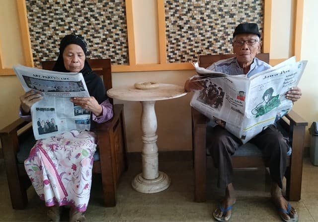 Mistoe-Soejanti, Sebarkan Kecintaan Membaca Koran - Image