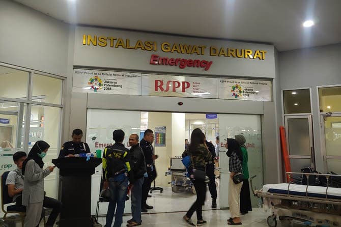 Lantai 6 Gedung RSPP Jakarta Selatan Kebakaran, Kadis Gulkarmat DKI Jakarta: Saat ini Sudah Aman    - Image