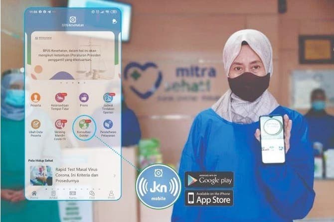 Konsultansi Dokter Kini Bisa Dilakukan Via Chat di Mobile JKN - Image