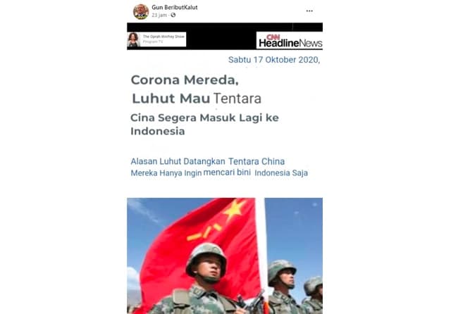 Sudutkan Luhut dengan Isu Tentara Tiongkok - Image