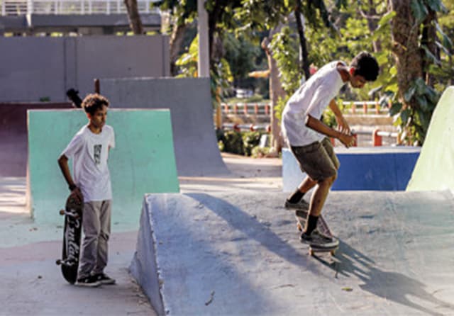 Asyik, Skate & BMX Park di Surabaya Disulap Jadi Empat Zona - Image