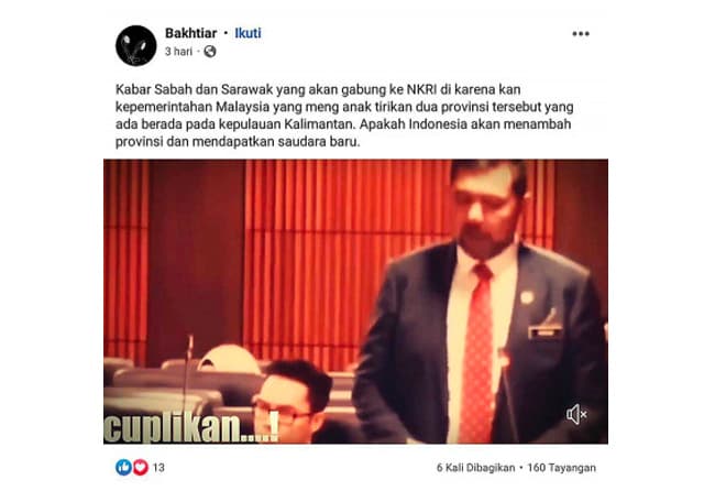 Kabar Keliru, Sabah dan Sarawak Akan Gabung Indonesia - Image